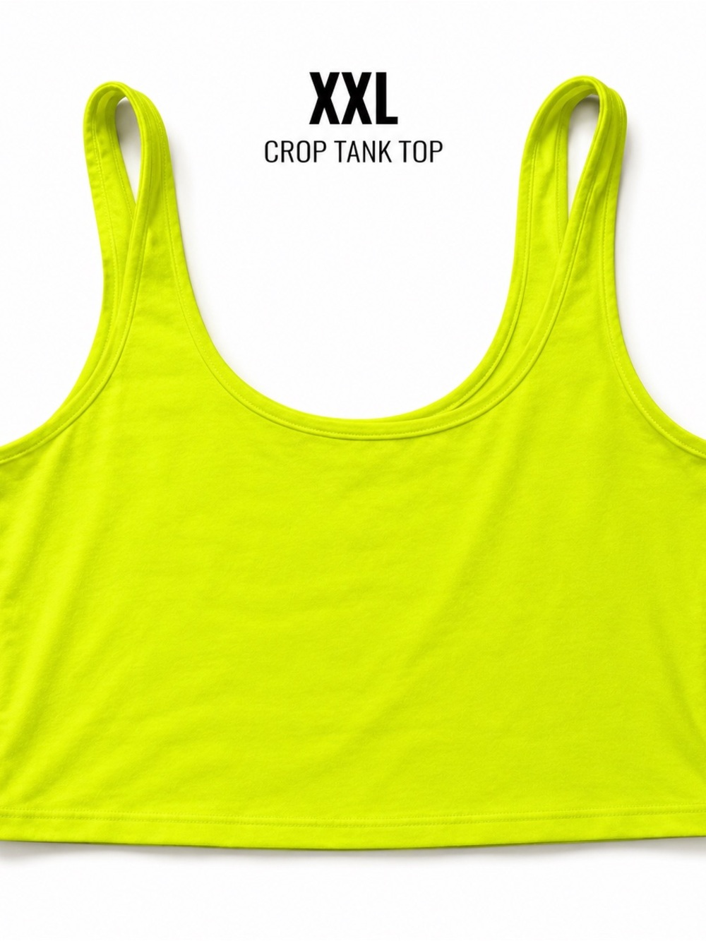 Target Neon Lime Crop Tank